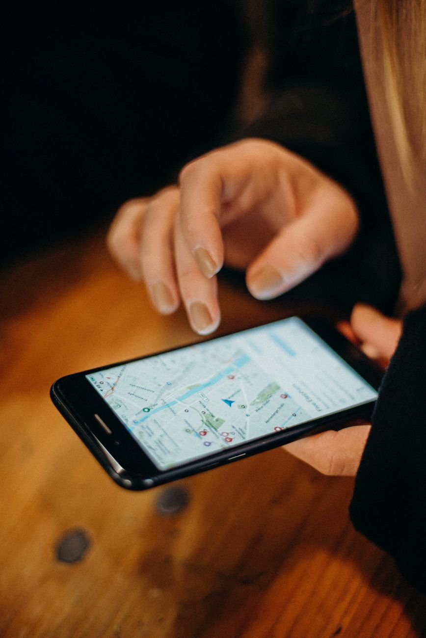 Google Business Profile shown on a smartphone for a healthcare practice