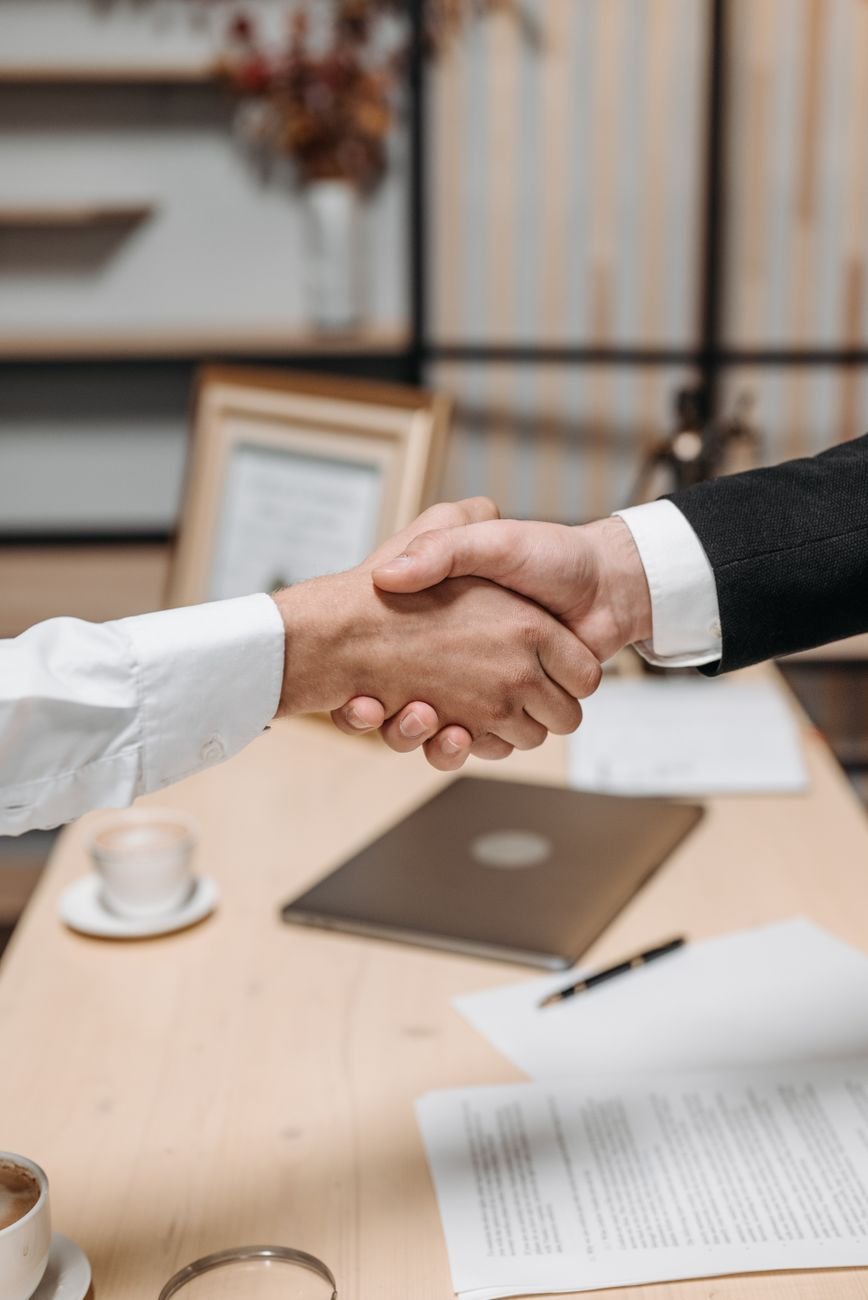 Agency partners reviewing white label marketing reports